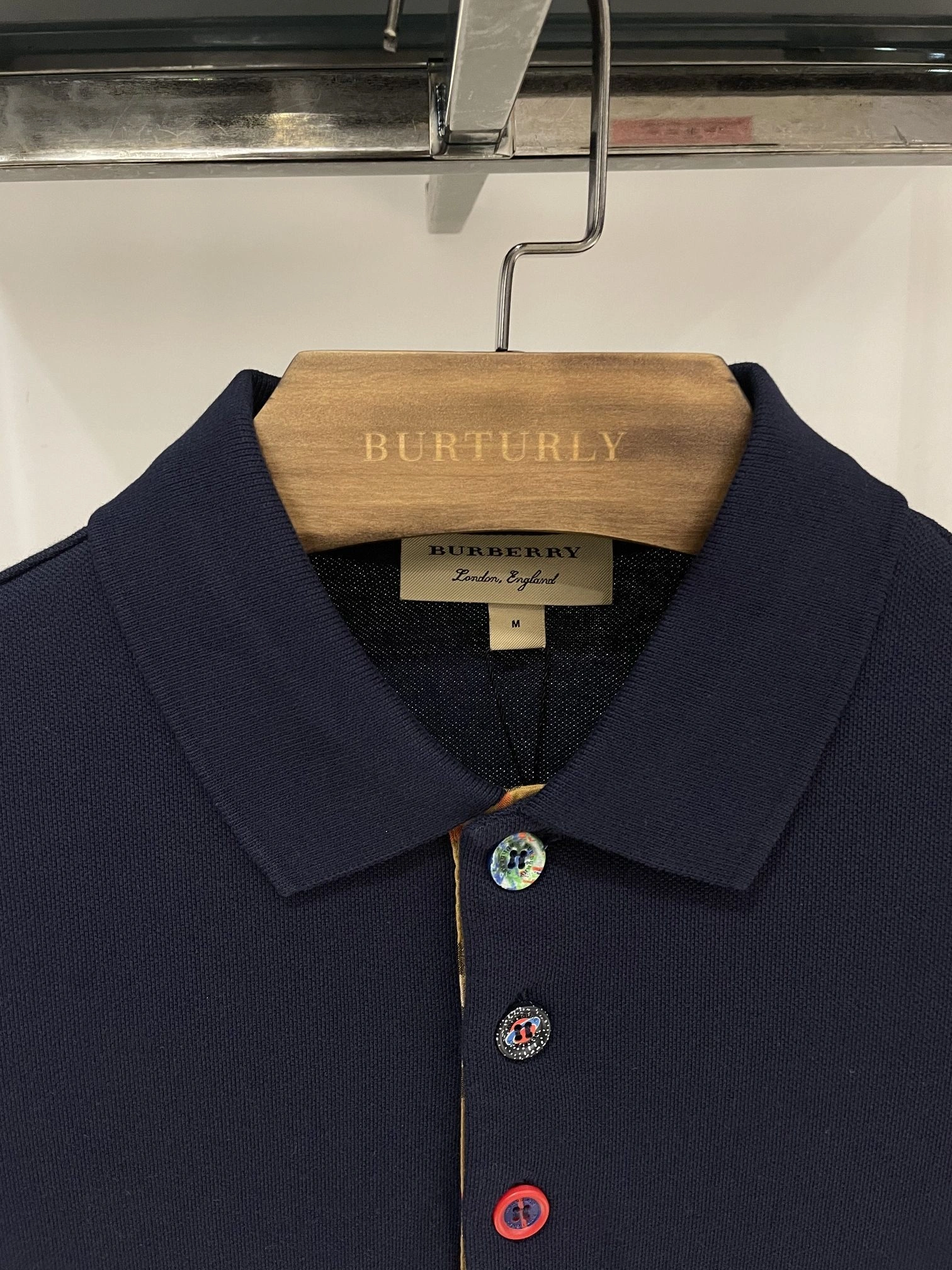 wg.luxury- 2ur25rry cotton POLO 2Colour item:E-F409C0927-2